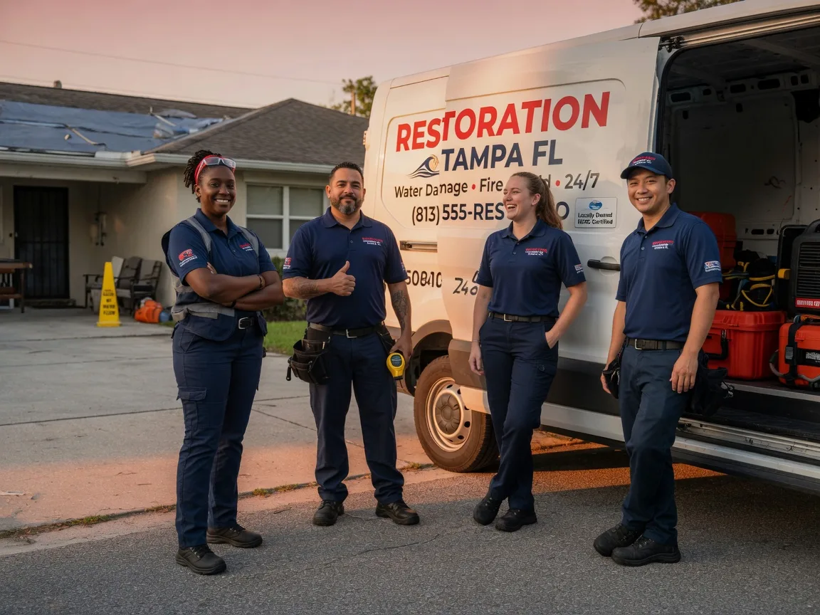 Water Damage Restoration company in Kimbolton, OH